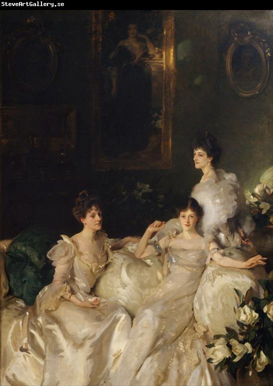 John Singer Sargent The Wyndham Sisters Lady Elcho,Mrs.Adeane,and Mrs.Tennanet (mk18)